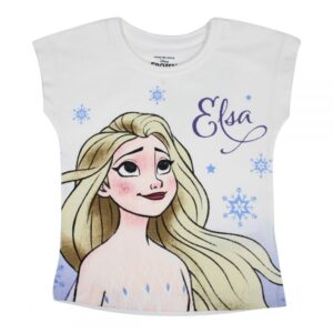 ❄️ T-shirt manches courtes La Reine des Neiges – Pour les petites princesses qui adorent Elsa & Anna