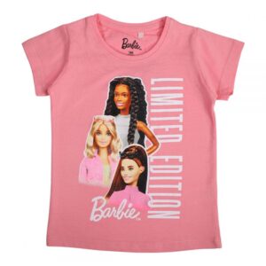 T-shirt manches courtes Fille Barbie – Confort et style pour les petites fashionistas