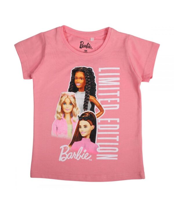 T-shirt manches courtes Fille Barbie – Confort et style pour les petites fashionistas