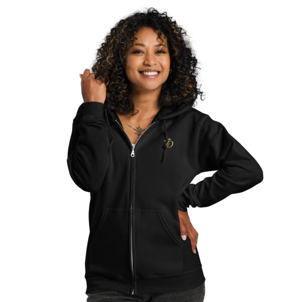 Sweat à Capuche Femme Luxe Zippé VAED CLOTHES – Moments Édition