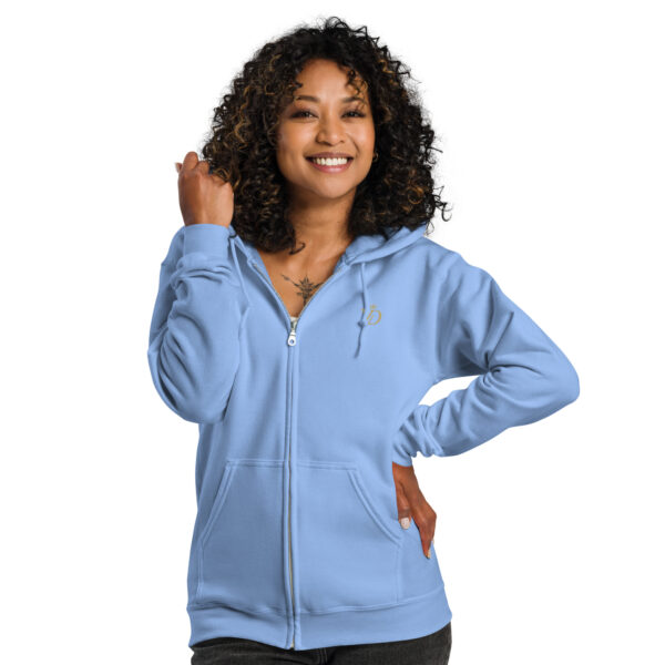 Sweat à Capuche Femme Luxe Zippé VAED CLOTHES – Moments Édition – Image 7