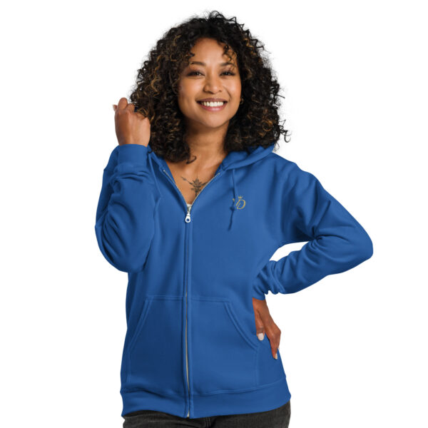 Sweat à Capuche Femme Luxe Zippé VAED CLOTHES – Moments Édition – Image 5