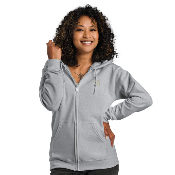 Sweat à Capuche Femme Luxe Zippé VAED CLOTHES – Moments Édition – Image 9