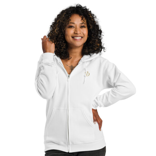 Sweat à Capuche Femme Luxe Zippé VAED CLOTHES – Moments Édition – Image 11